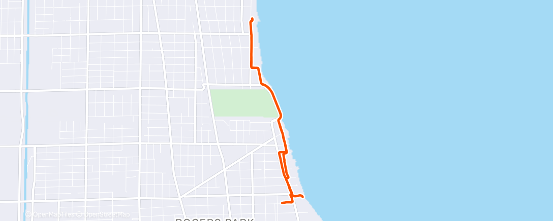 Map of the activity, Rain.