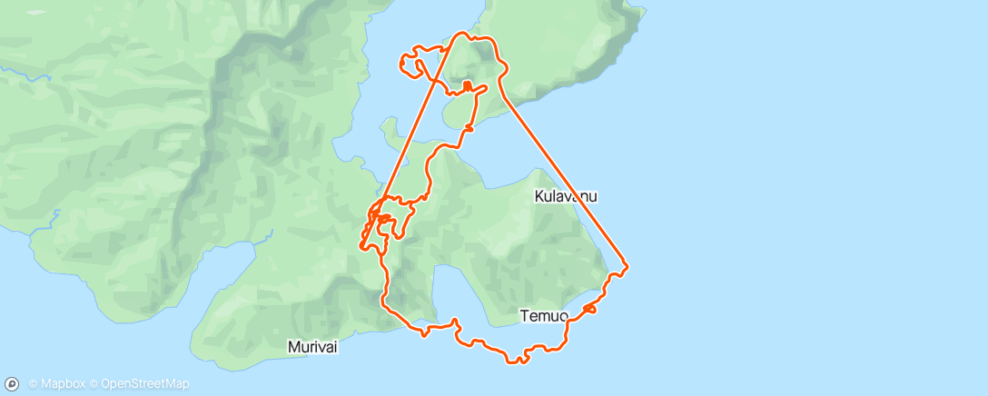 Map of the activity, Zwift - Group Ride: Standard | Stage 2 | Tour of Watopia Ride on Serpentine 8 in Watopia