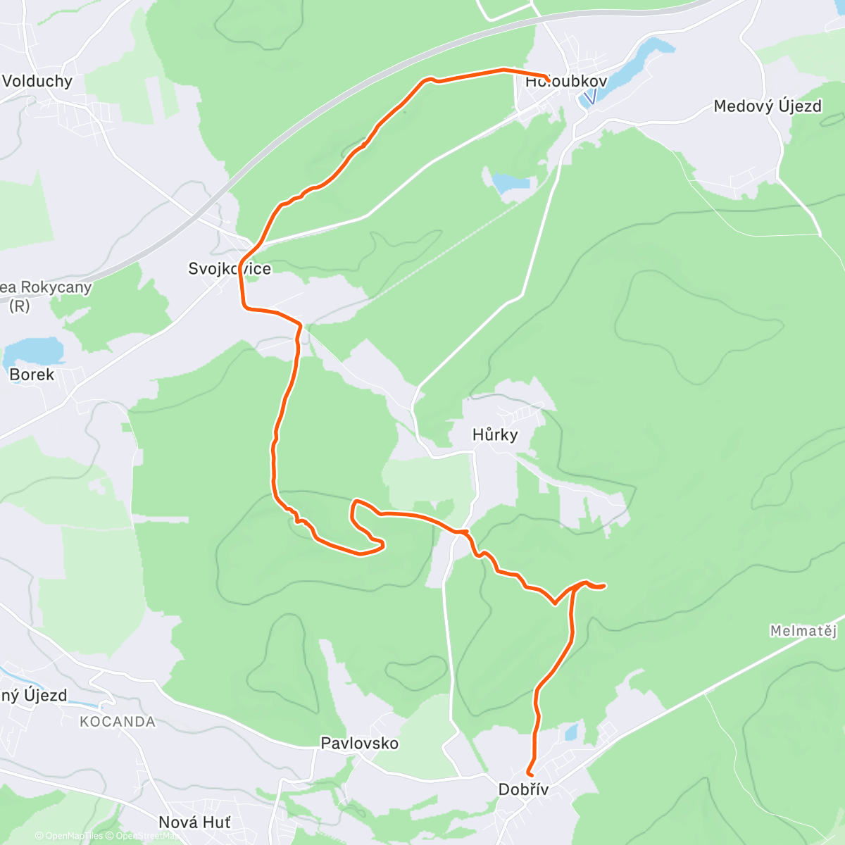 Map of the activity, PGP zakončení