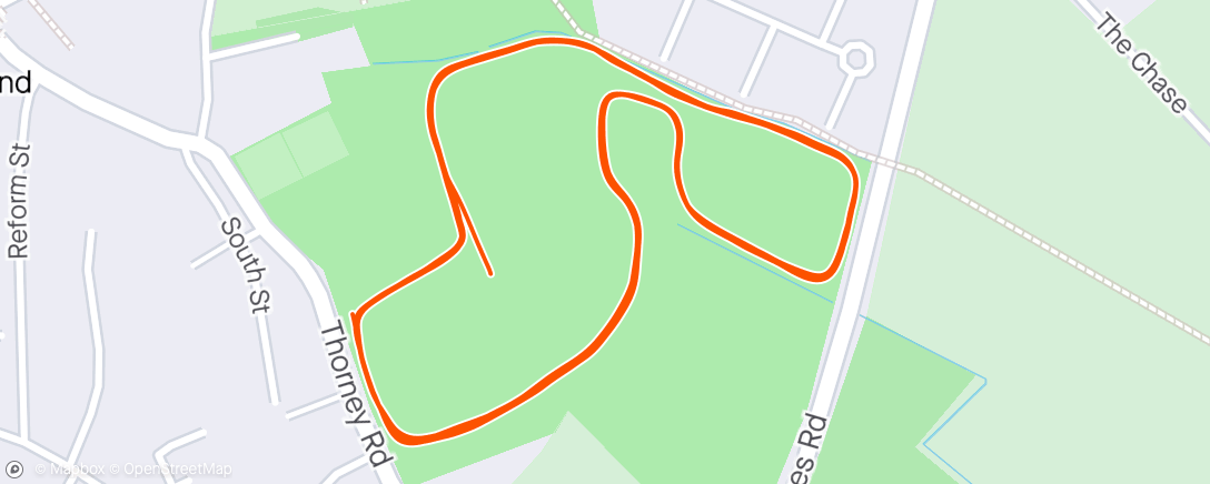 Mapa da atividade, First run since London