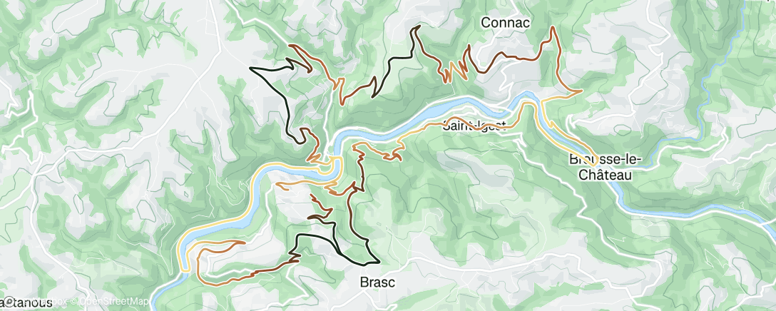 Carte de l'activité