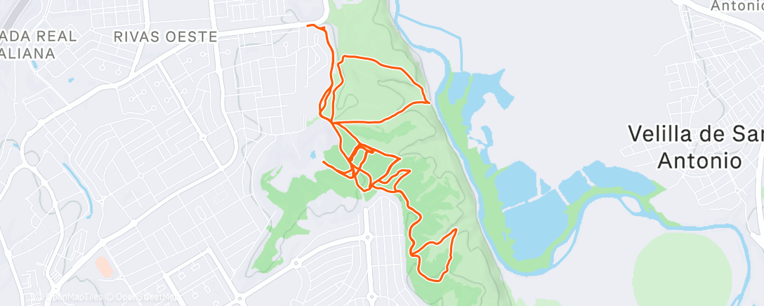 Map of the activity, Ghetto