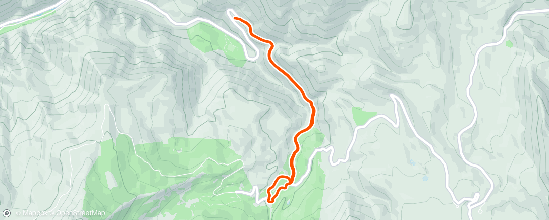 Map of the activity, Conditions Scoping Hike