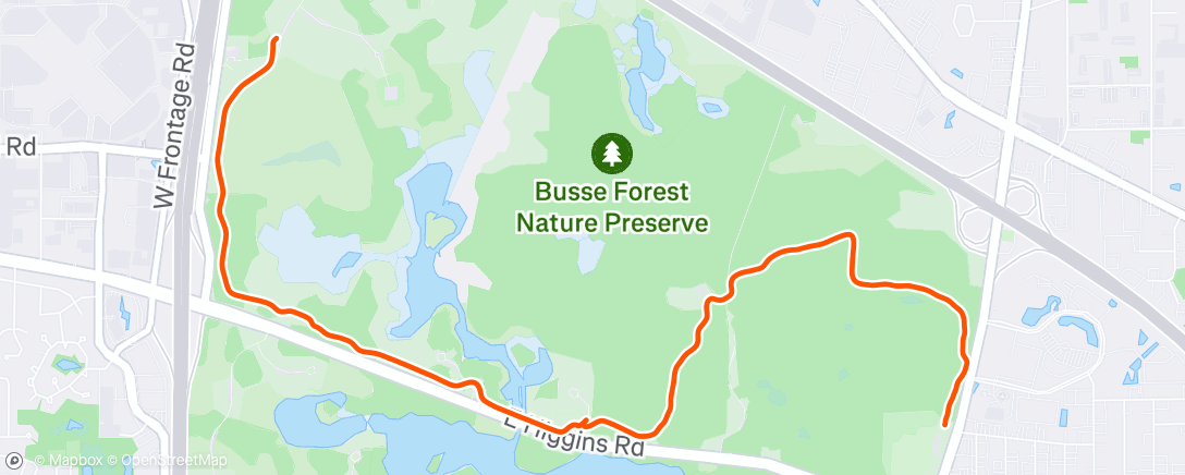 Map of the activity, site visit