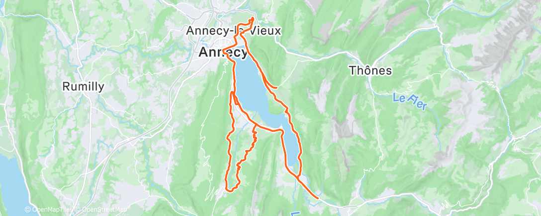 Map of the activity, Encore un jour où j’aurais pas gagné des points de vie