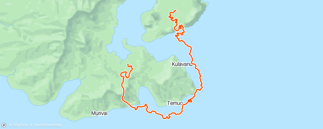 Map of the activity, Zwift - 1h @ 65% in Watopia