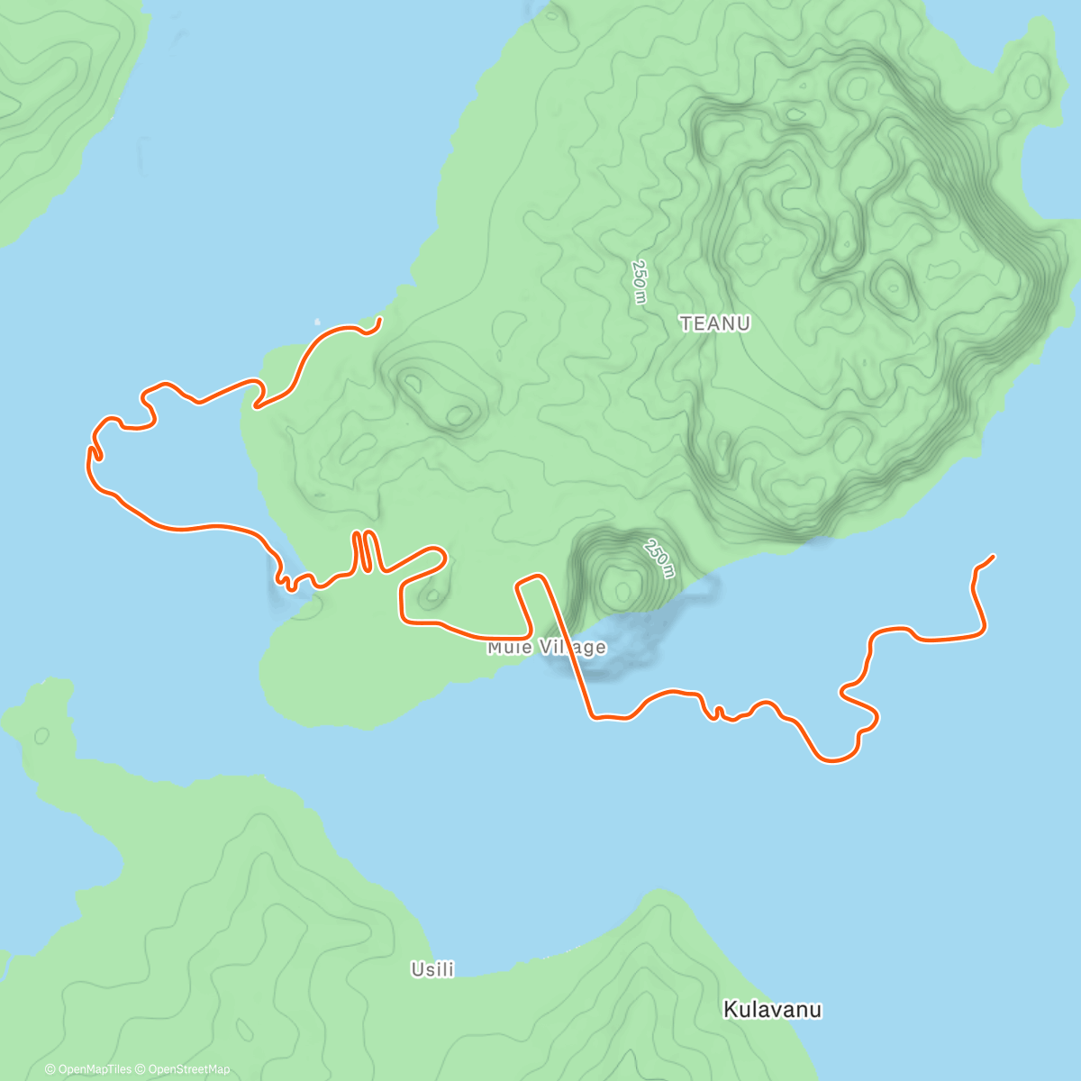 Map of the activity, Zwift - Group Ride: DIRT 505 Friday Endurance Ride (C) on Spiral into the Volcano in Watopia