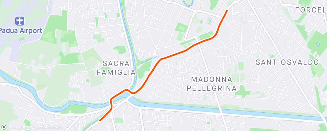 「Camminata pomeridiana」活動的地圖