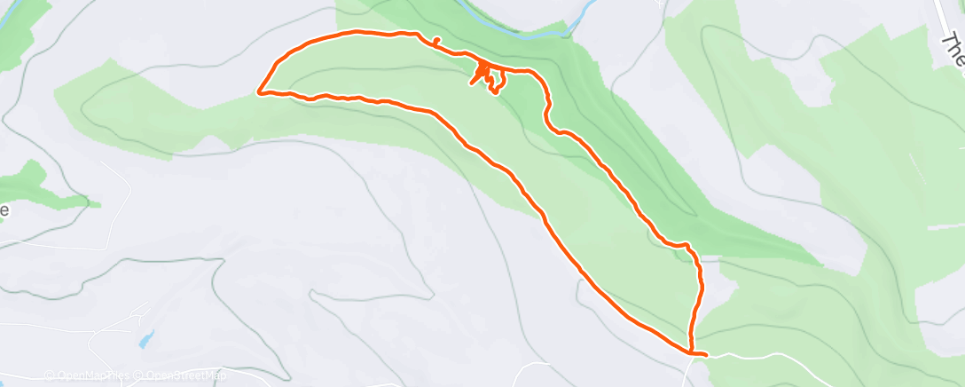 Карта физической активности (Morning Hike)