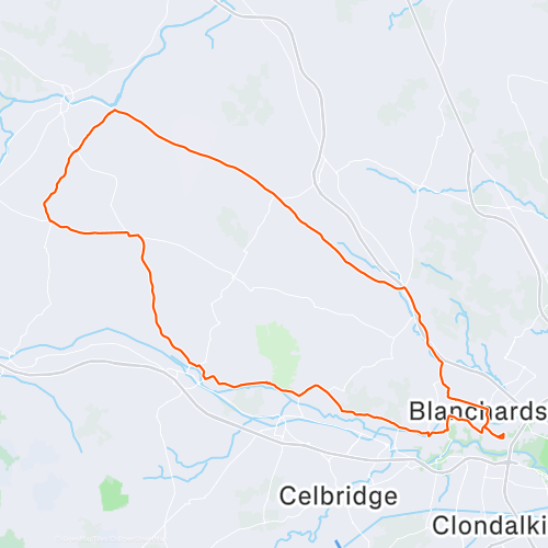 80K Dunboyne towards Trim, Summerhill, Kilcock 81.6 km Road Cycling