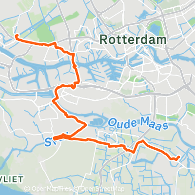 47 km terug Puttershoek | 47.5 km Cycling Route on Strava