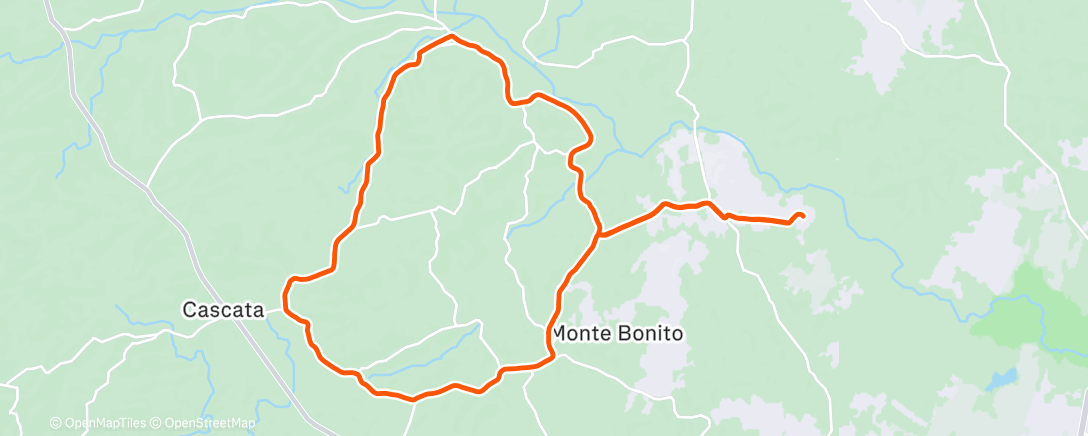 Map of the activity, Rapha Festive 100