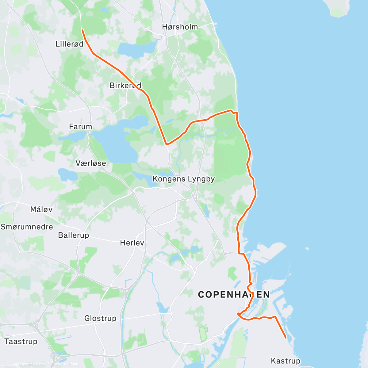 Map of the activity, ROUVY - SS STRENGTH