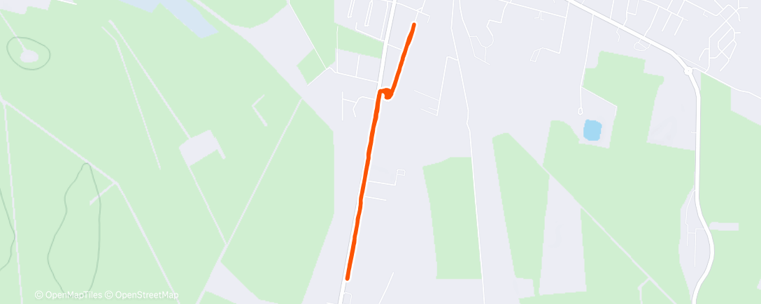 Карта физической активности (Wanderung am Nachmittag)