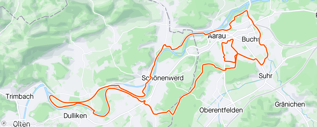 Map of the activity, Alexis schöne Runde 🥳