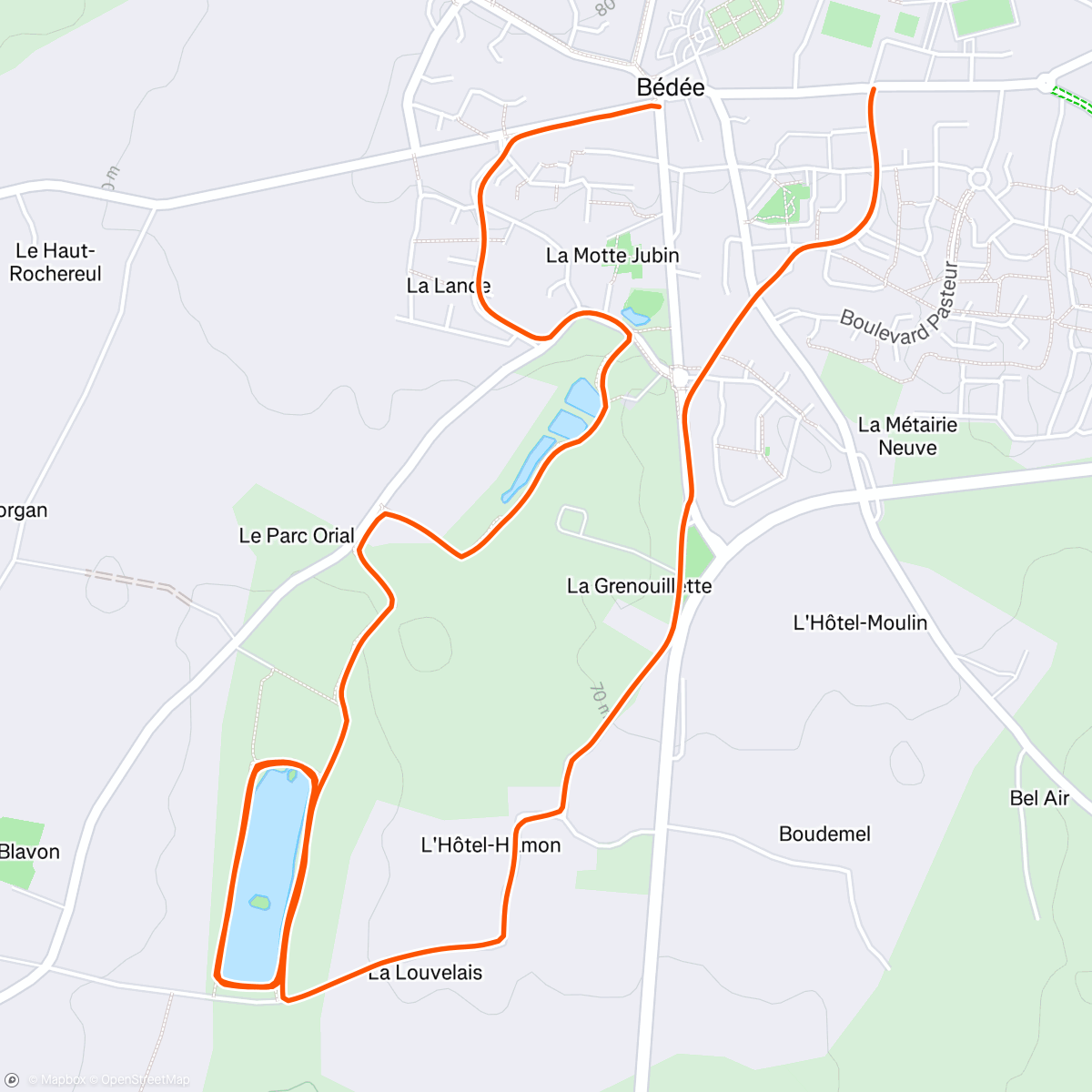 Map of the activity, 2024-CAP-64 : 7 x 1/1' + 10' Boxfit