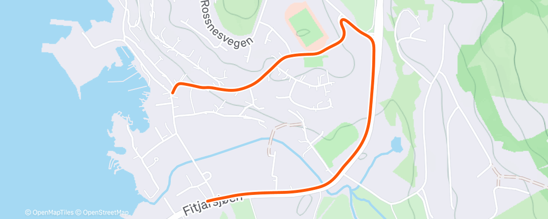 Map of the activity, Lunch Walk and Talk i nydeleg ☀️