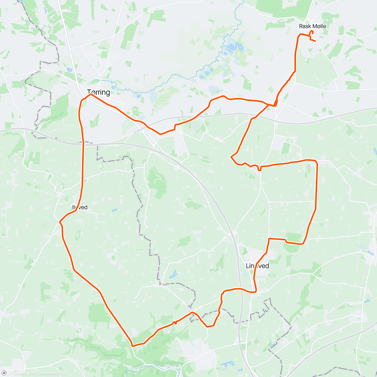 Map of the activity, Nice relaxed ride 🚴🏻‍♂️