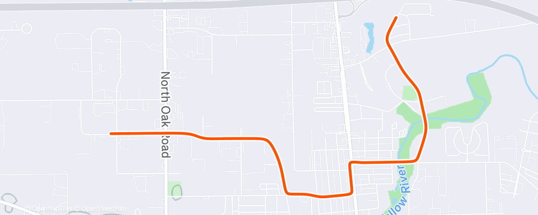 Map of the activity, Morning Ride