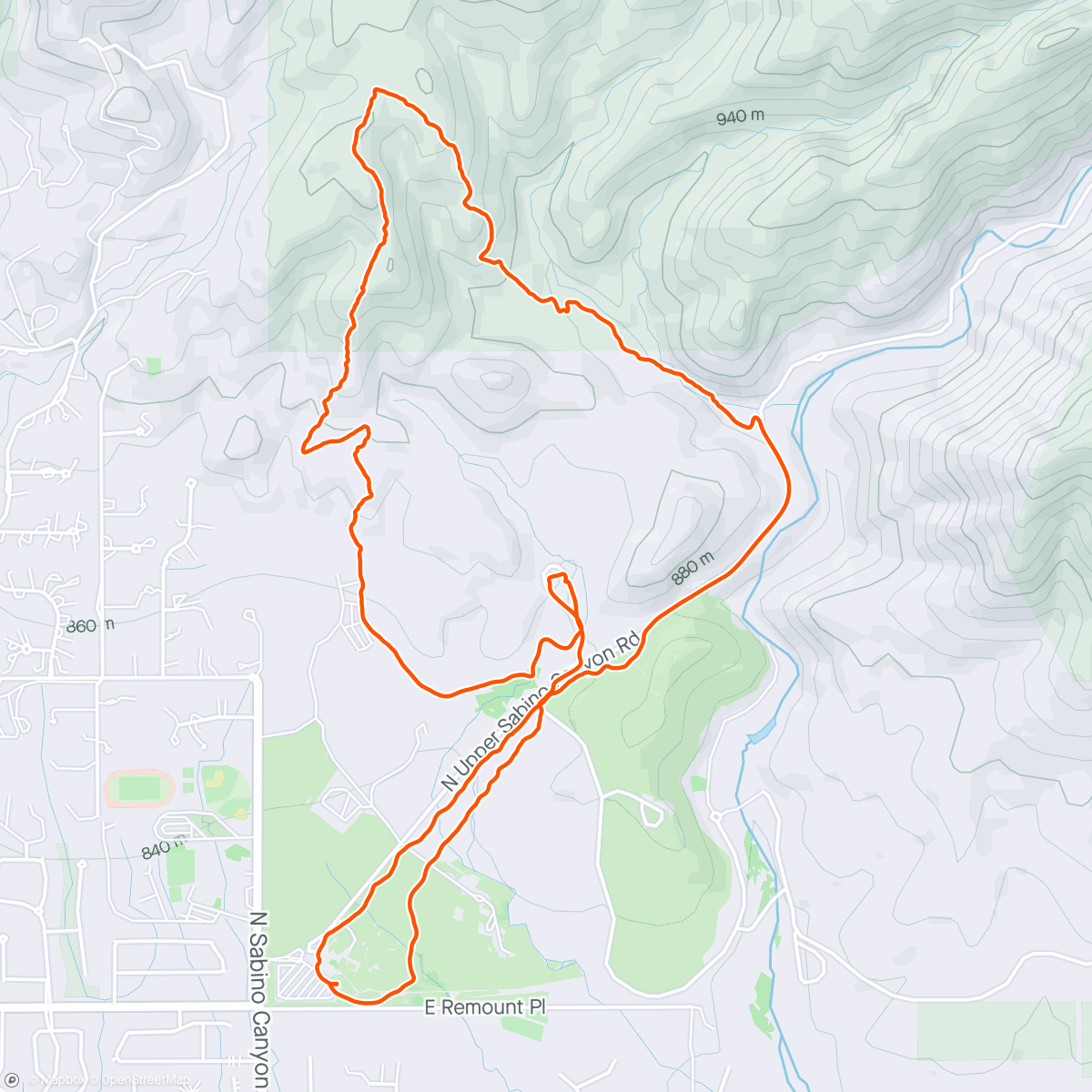 Map of the activity, Going with the Flo.