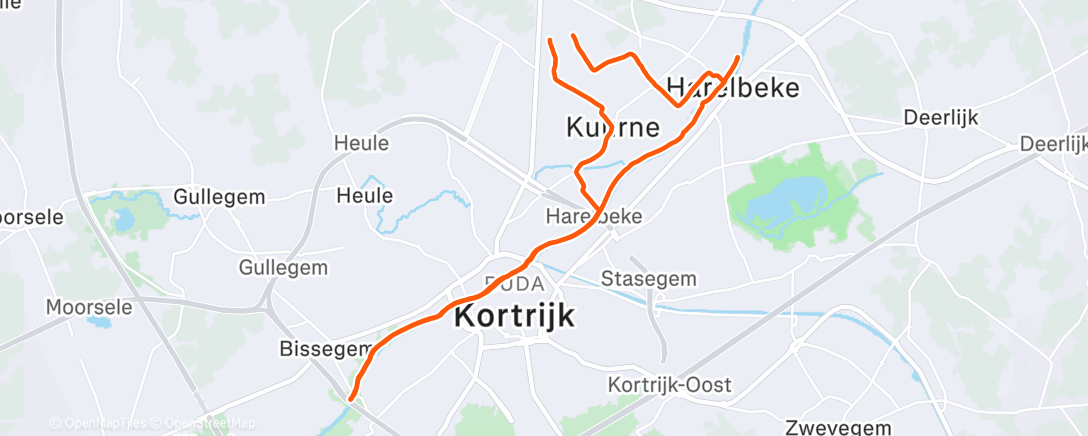 Map of the activity, AER 1 BUILD