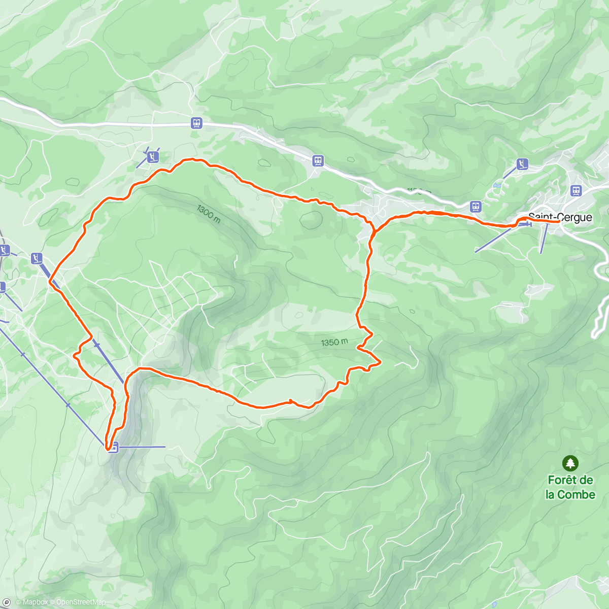 Карта физической активности (Hiking @ La Dôle 🥾👩‍❤️‍👨🏔️😍🤩🇨🇭)