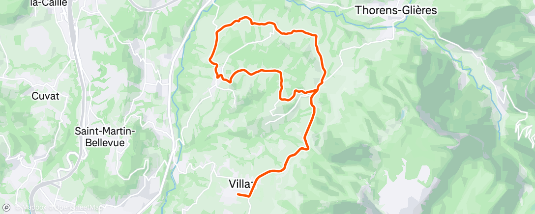 Map of the activity, Recovery ride avec Papi 👌🏼😋🌻