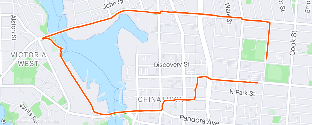 Map of the activity, Slowly coming back from injury