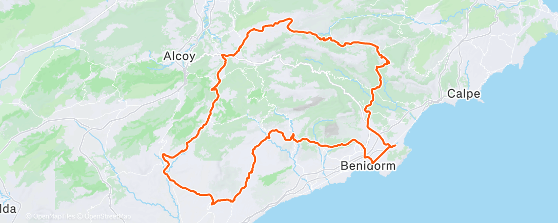 「Morning Ride」活動的地圖