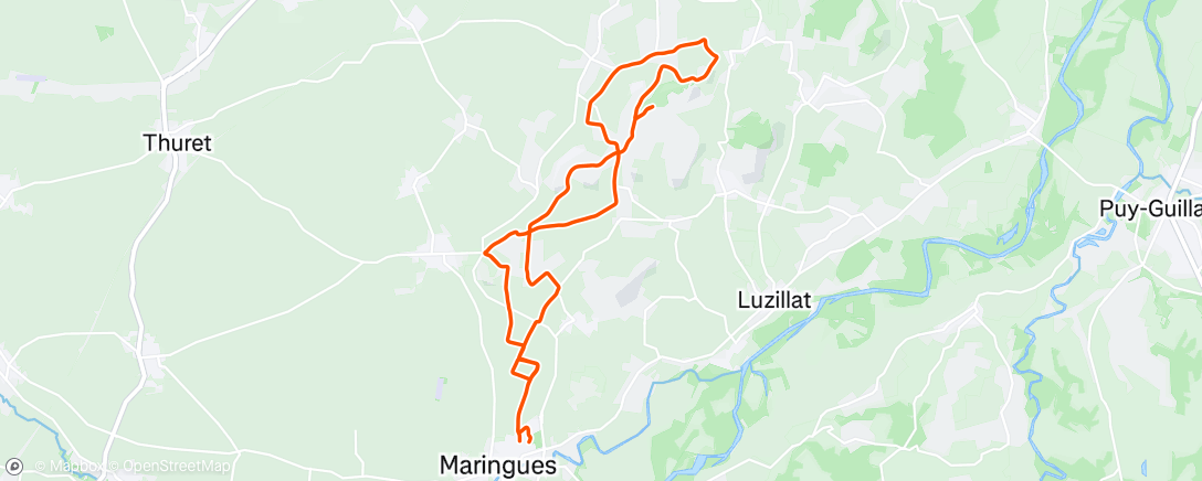Map of the activity, Activité matinale