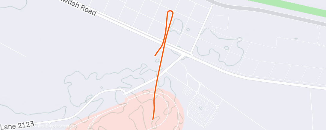 Map of the activity, MyWhoosh - Power into Tempo #2