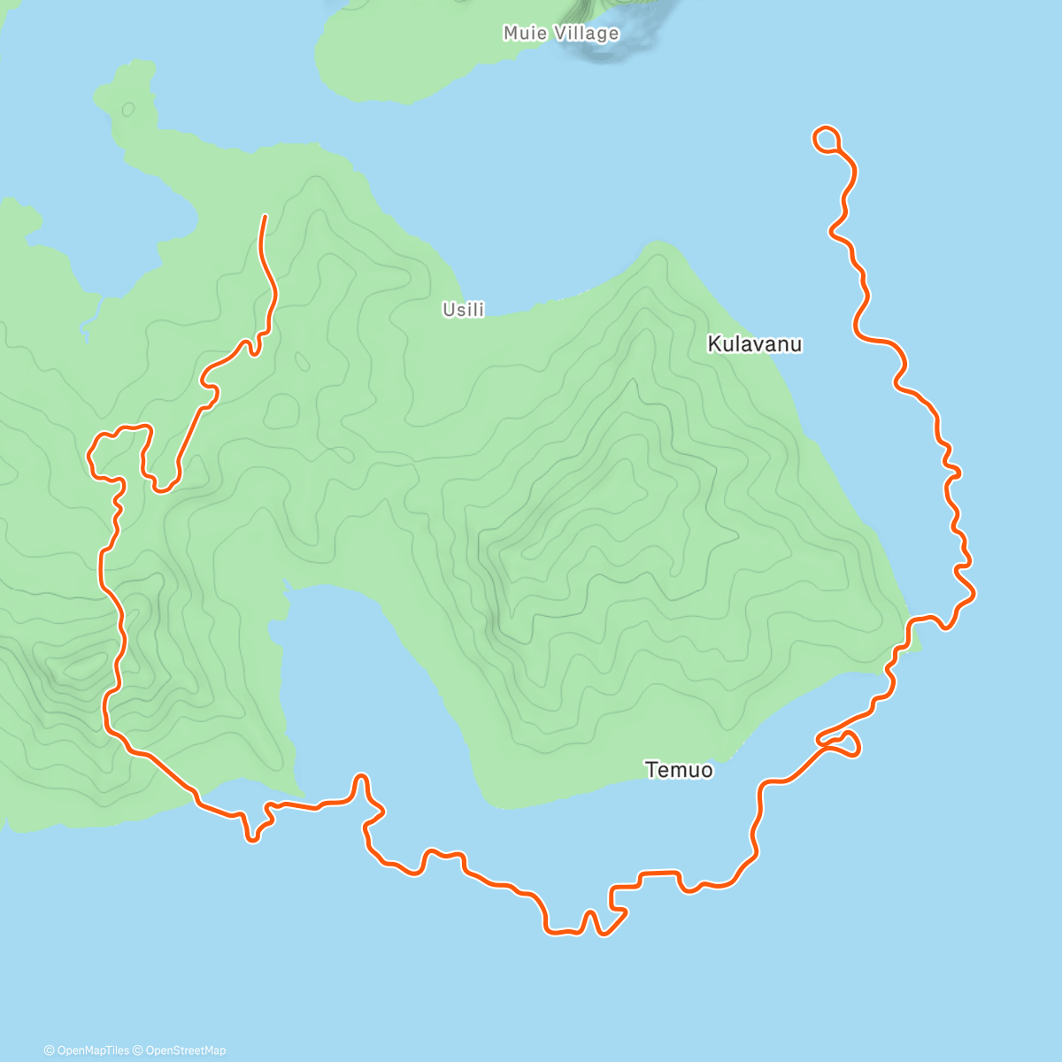 Map of the activity, Zwift - Coast Crusher in Watopia