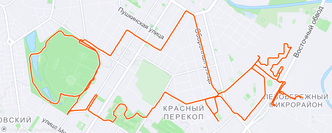 Mappa dell'attività Полуденный заезд