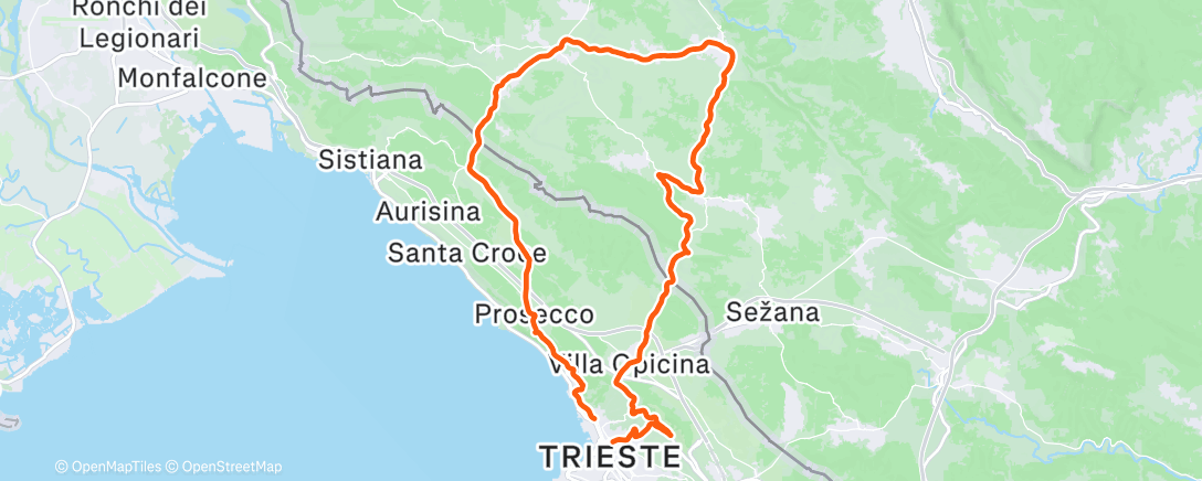 Map of the activity, Pascolata