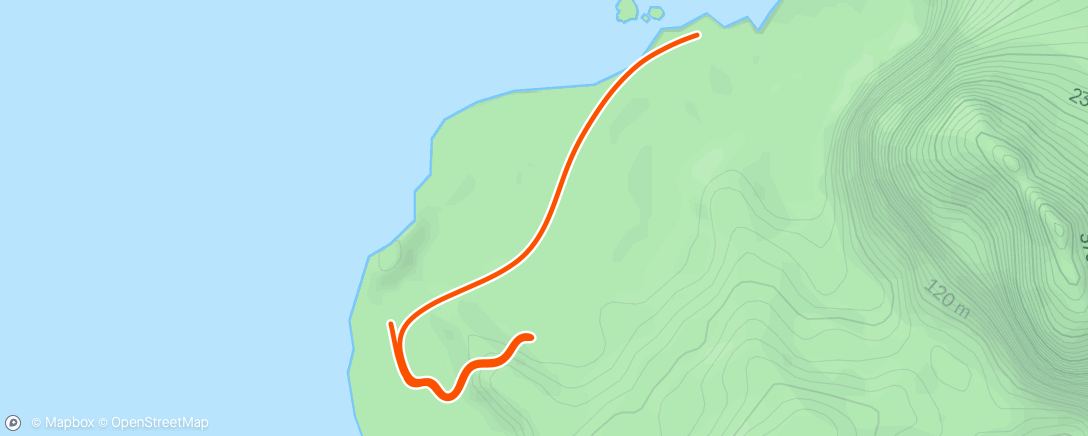 Map of the activity, Zwift - Volcano Circuit CCW in Watopia