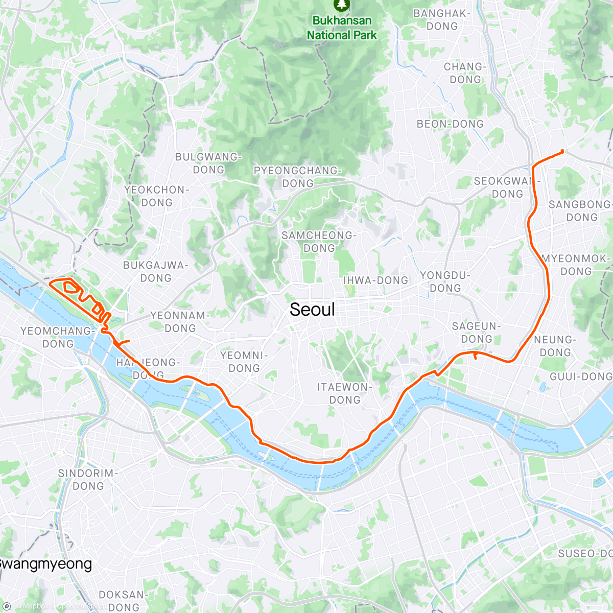 Kaart van de activiteit “서울에도 하노이가 있다”