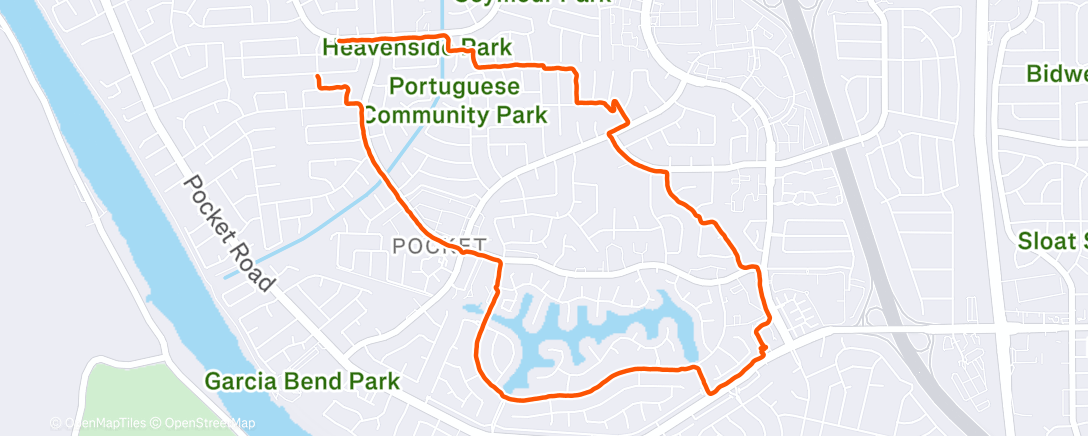 Map of the activity, Fam Walk to brunch ❤️
