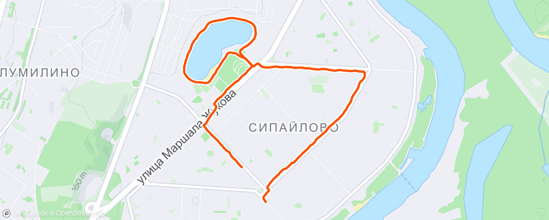 Map of the activity, Кашкадан покорён 💪🏼