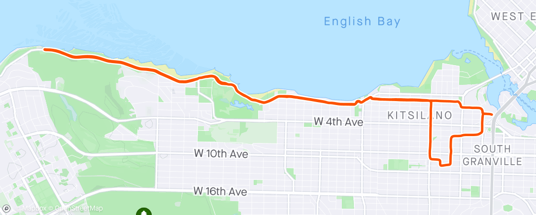 Map of the activity, Sunny Morning Ride