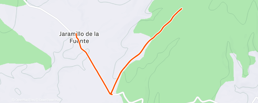 活动地图，Carrera a la hora del almuerzo