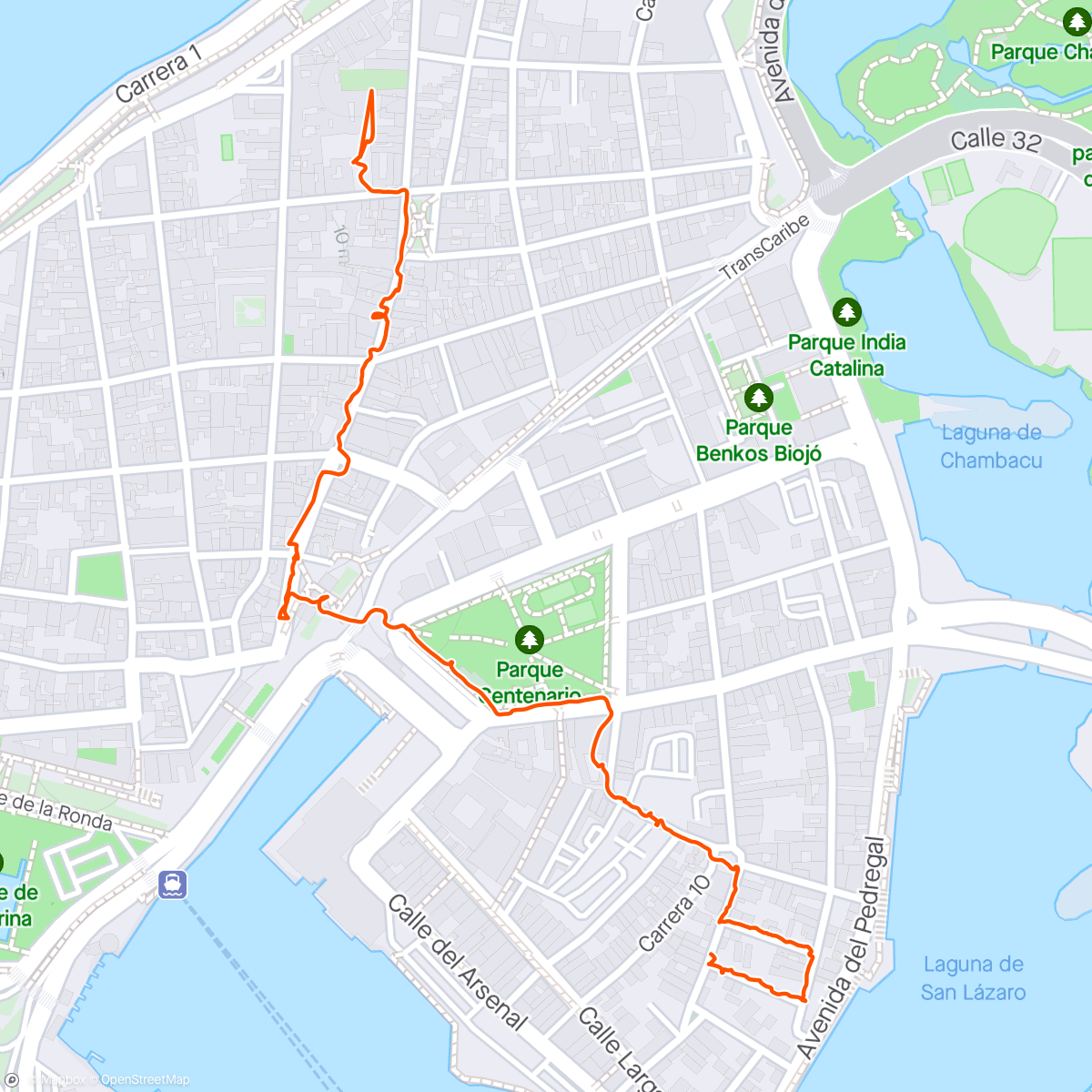 Map of the activity, Historical Centre tour Cartagena, Colombia 🇨🇴 🤩