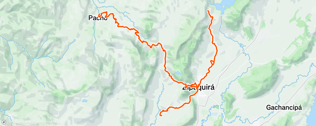 Karte der Aktivität „Morning Ride”