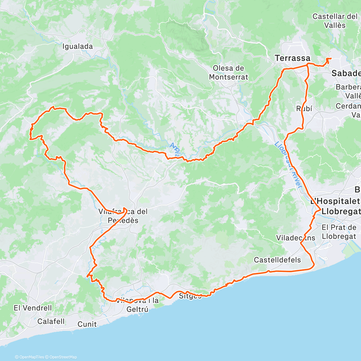 Map of the activity, Santa burrico is in the town 🎅