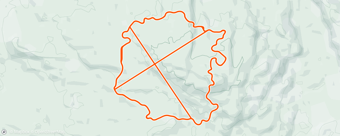 Map of the activity, TrainingPeaks Virtual - 5hr Base Building and fuelling prep