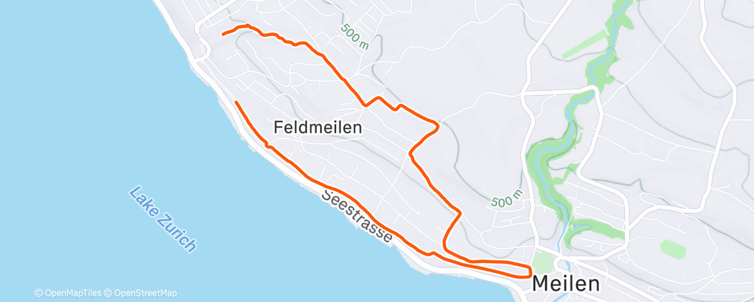 Peta aktivitas, Chilled stroll