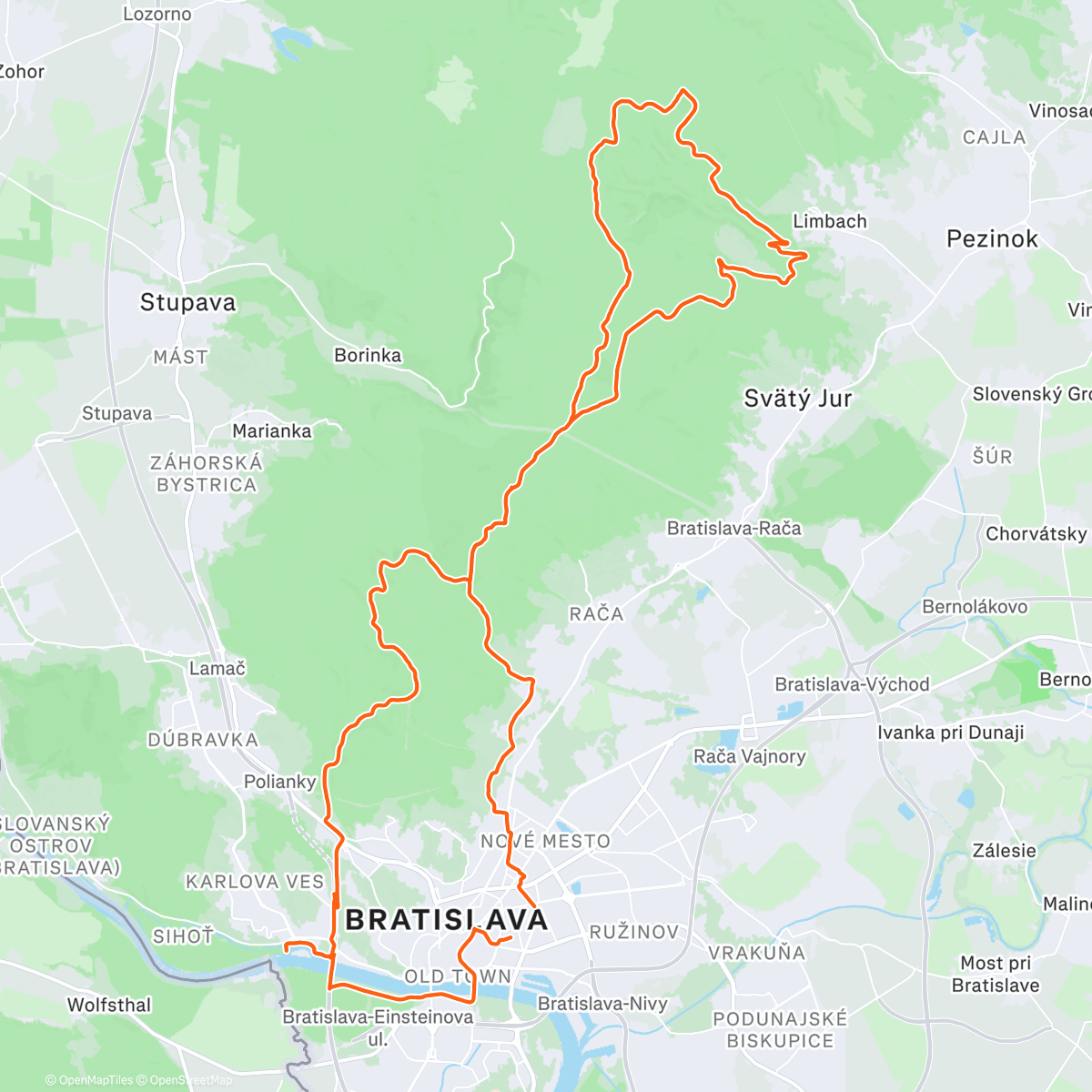 Map of the activity, Medovníky z tela von!