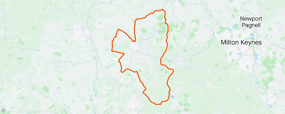 Map of the activity, Very windy ride.