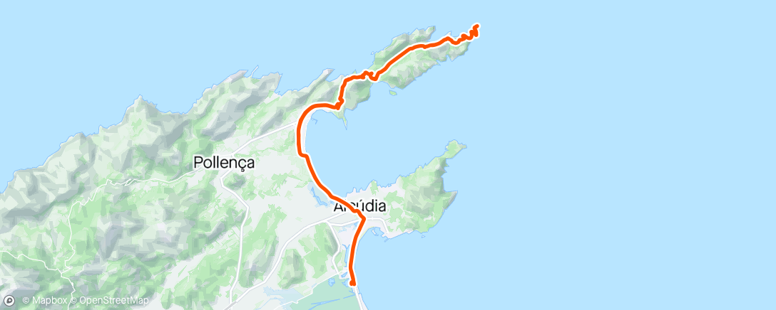 Mapa de la actividad (LFR Tri Camp - Mallorca Ride 1 🚴🏼‍♂️☀️👌🏼)