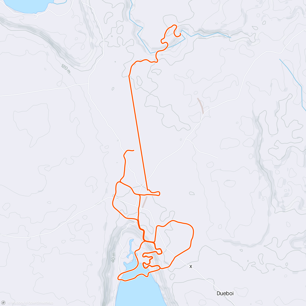 Map of the activity, Zwift - 04. Power Surge [Lite] in Makuri Islands