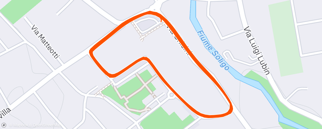 Map of the activity, Cycling Stars Criterium ⭐